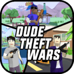 Dude Theft Wars مهكرة