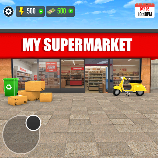 لعبة My Supermarket Store Sim مهكرة